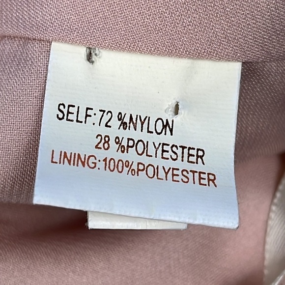 Marchesa Notte Blush Pink Lace Ruffle Tiered Mini Dress Drop Waist Sz 6 - Picture 10 of 13